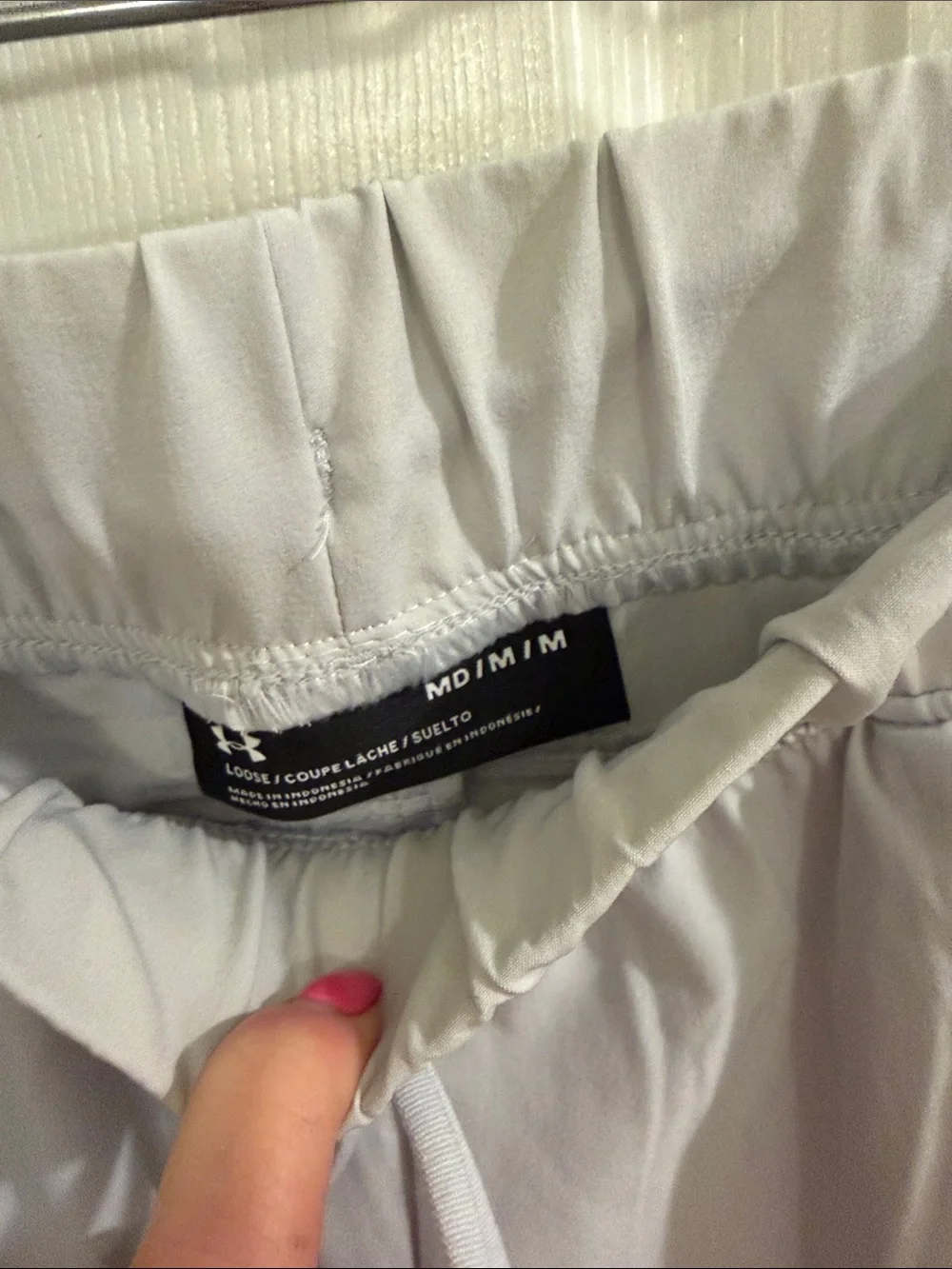 Under Armour Light Gray Women's Athletic Joggers